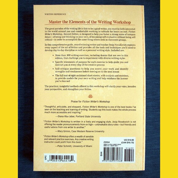 Book: Fiction Writer's Workshop, by Josip Novakovich - Picture 12 of 12